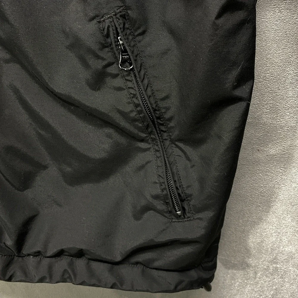 Cintas Centurylink Jacket‎ Black Fleece Lined 31 x 22 Logo Coat Zipper Pockets